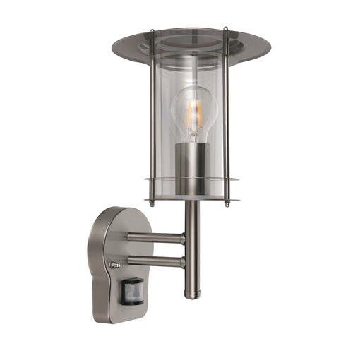 York Stainless Steel IP44 PIR Exterior Wall Light 4479782 | The ...