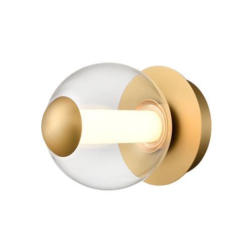 Beacon Satin Brass LED Ceiling Or Wall Light WB423