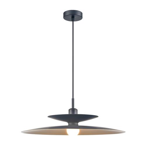 Cymbal Matt Black And Brushed Gold Ceiling Pendant PCH448