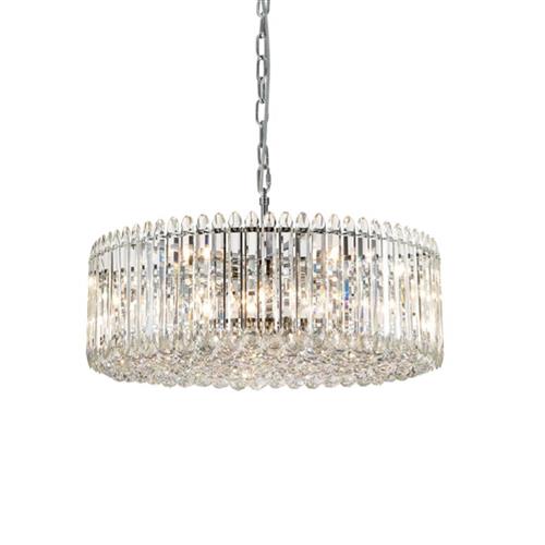 Diva Chrome And Crystal 15 Light Pendant FL2461-15