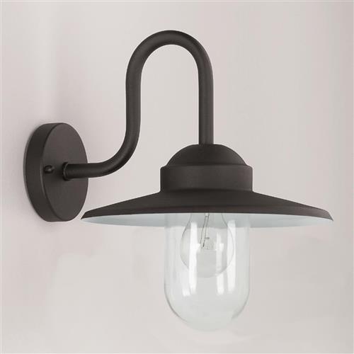 Exto Outdoor Black Wall Light EXT6615