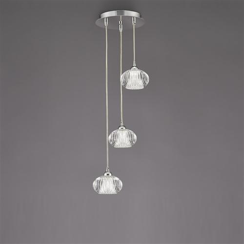 Tizzy 3 Light Ceiling Fitting FL2343/3