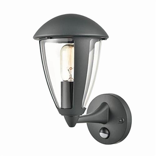 Fuera Charcoal Grey PIR Outdoor Wall Light EXT6637