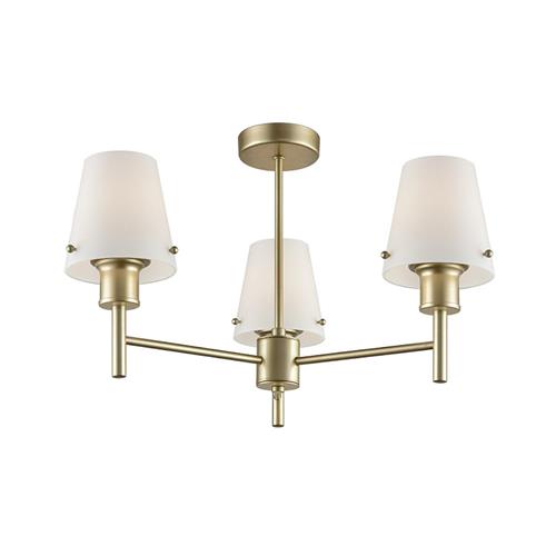 Turin 3 Light Semi-Flush Fitting FL2389-3/991