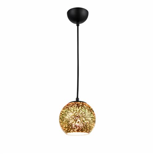 Vision 3D Small Infinity Effect Gold Pendant Ceiling Light PCH167