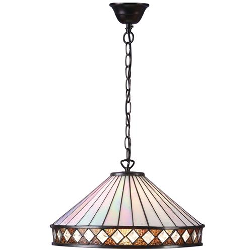 Fargo Tiffany Ceiling Pendant 64147 | The Lighting Superstore