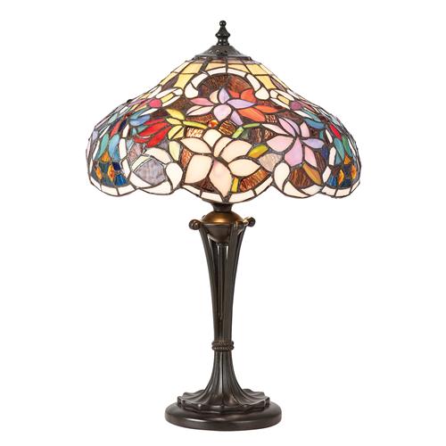 Sullivan Small Tiffany Double Table Lamp 64327