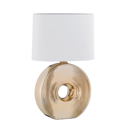 large gold lamp