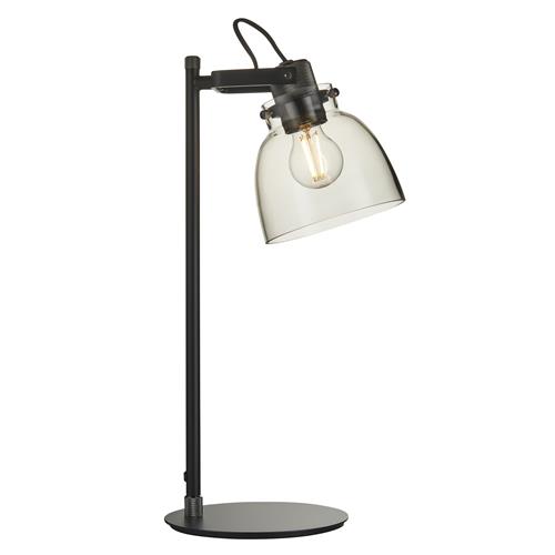 Agathis Black and Smoked Grey Table Lamp BLF-54868
