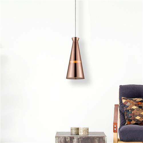 Kentish Copper Cone Pendant Fitting KENT018CP1PEND