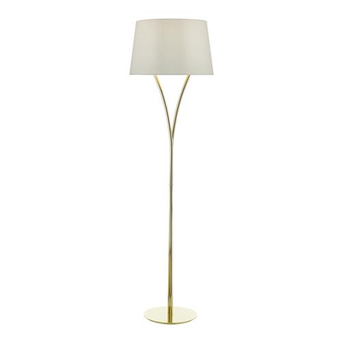 gold coloured floor lamps