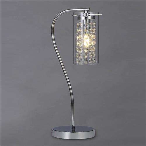 Alexandria Polished Chrome Table Lamp LT31925