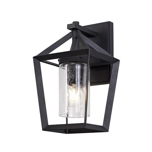 Memphis Anthracite And Clear Glass IP54 Outdoor Wall Light LT30647