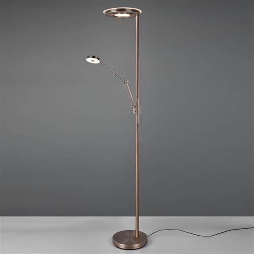 Barrie Old Brass LED Mother And Child Floor Lamp 424210304