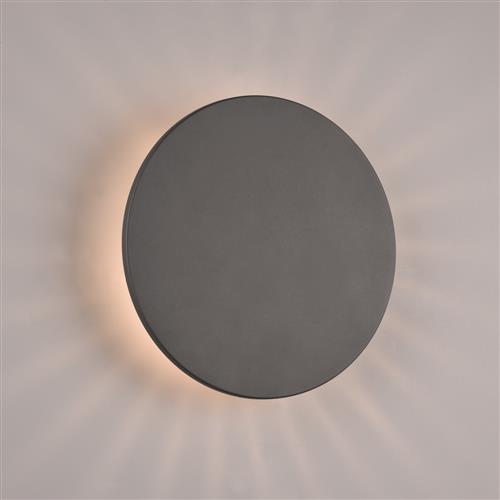 Belly IP54 Rated Anthracite LED Outdoor Wall Light 240660142