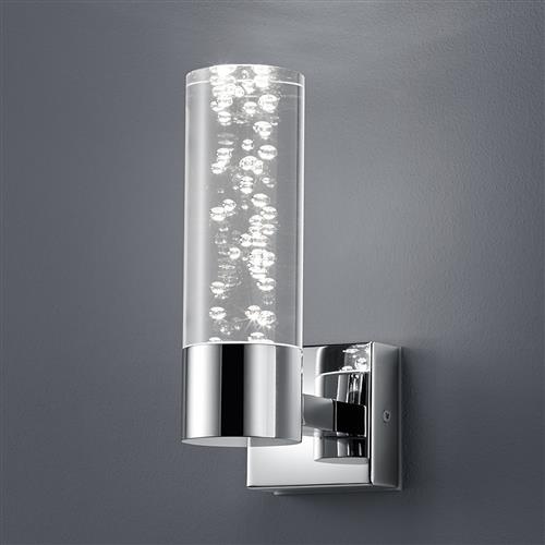 Bolsa Chrome LED IP44 Single Bathroom Wall Light 282410106