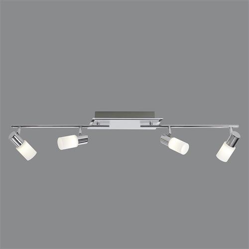 Clapton LED Chrome Ceiling Four Light Spot 821410405