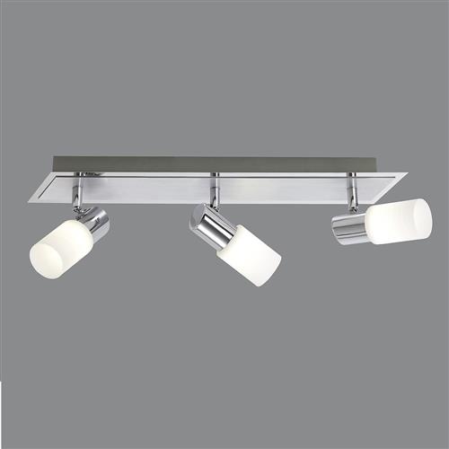 Clapton LED Chrome Ceiling Three Light Spot 821410305