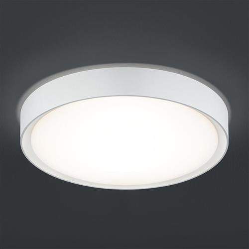 Clarimo IP44 LED White Bathroom Ceiling Flush Light 659011801