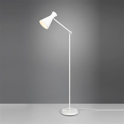 Enzo Matt White Adjustable Floor Lamp R40781031