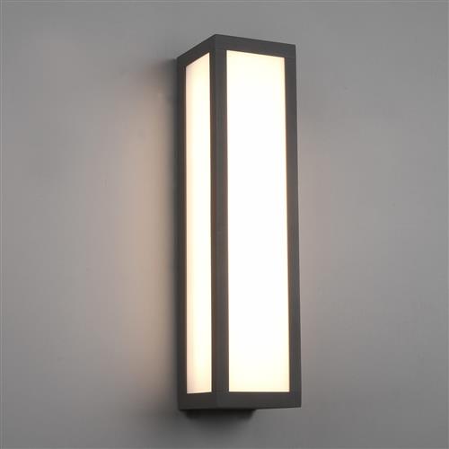 Fuerte IP54 Anthracite Outdoor LED Wall Light 226260142