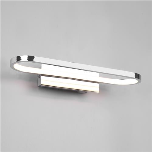 Gianni IP44 Chrome Bathroom Wall Light 283770106