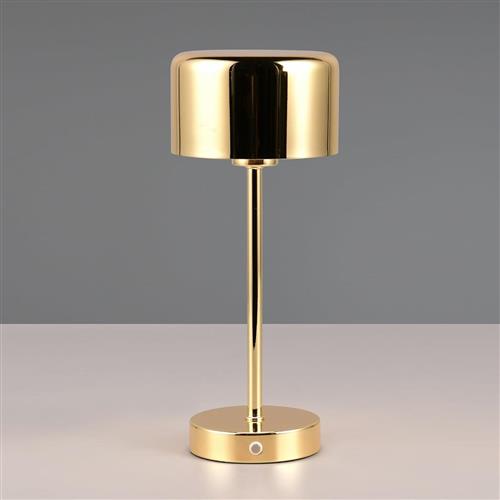 Jeff LED Polished Brass Touch Table Lamp R59151103