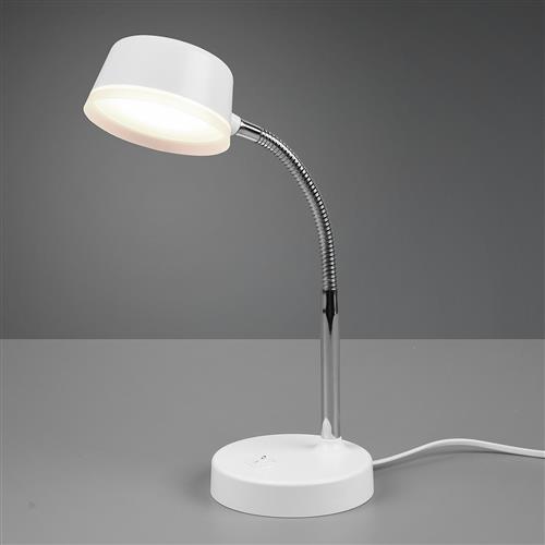 Kiko White LED Adjustable Table Lamp R52501101