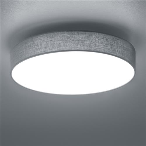 Lugano Large Grey Semi-Flush LED Light 621912411