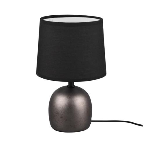 Malu Antique Nickel & Black Table Lamp R50802667