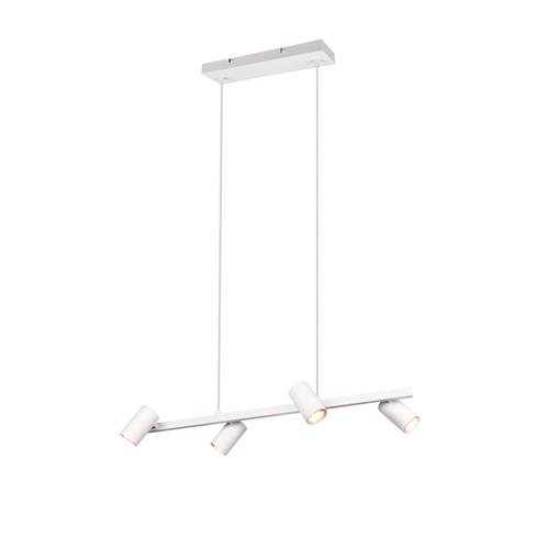 Marley Matt White 4 Light Bar Pendant 302400431