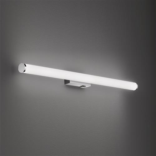 Mattimo IP44 LED Large Chrome Bathroom Wall Light 283270306