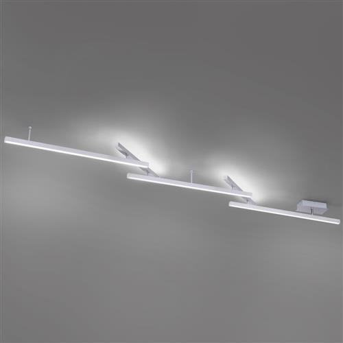 Melby Matt Nickel Smart LED Ceiling Bar Light 651210507 | The Lighting ...