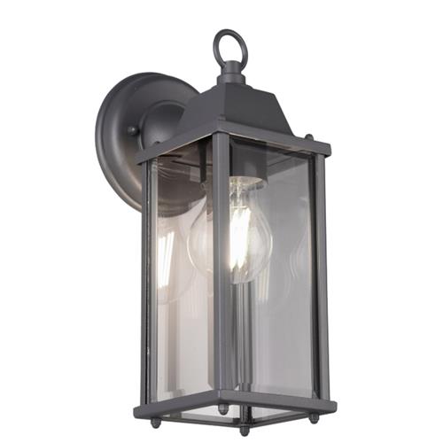 Olona IP23 Anthracite Outdoor Wall Light 201960142