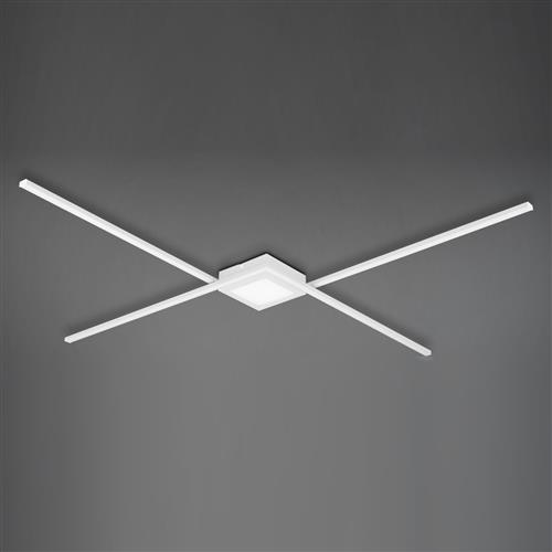 Oxford Matt White LED Ceiling Light 674410331