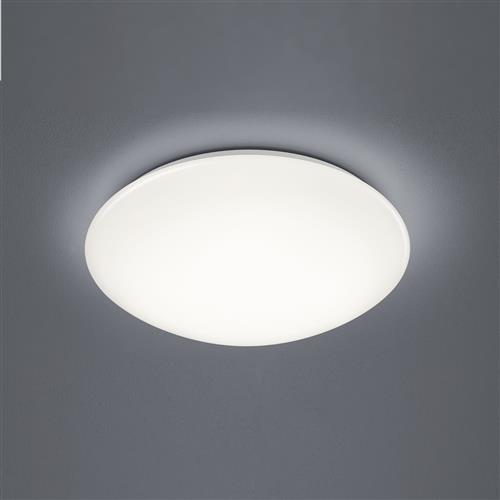 Paolo IP44 LED White Bathroom Ceiling Flush Light 686014001