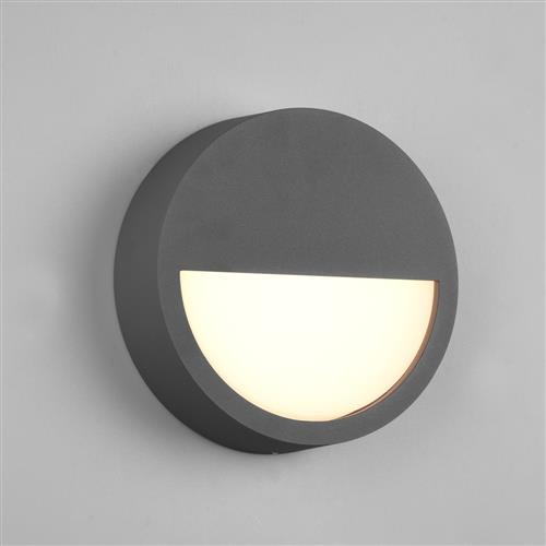 Pedro IP54 LED Anthracite Outdoor Wall Light 222860142