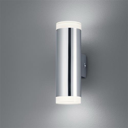 Ray IP44 LED Chrome Double Bathroom Wall Light 283110206