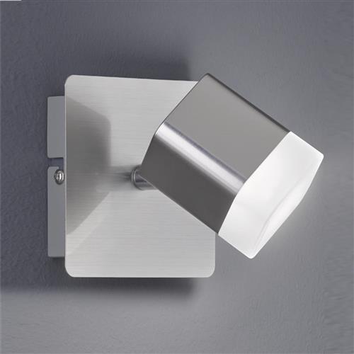 Roubaix Matt Nickel LED Single Wall/Ceiling Spotlight R82151107