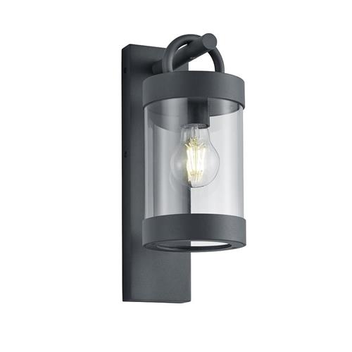 Sambesi IP44 Dusk To Dawn Anthracite Outdoor Wall Light 204160142