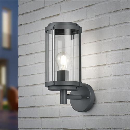 Tanaro IP44 Anthracite Outdoor Wall Lamp 202360142