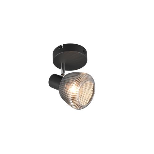 Tarifa Black Single Wall Or Ceiling Spotlight 862800132