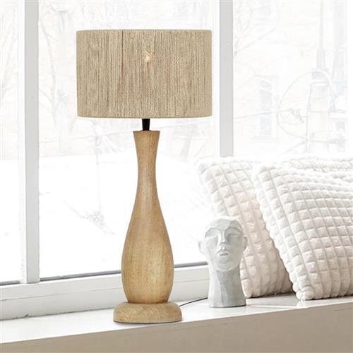 Toba Light Wood Table Lamp Complete 567200130