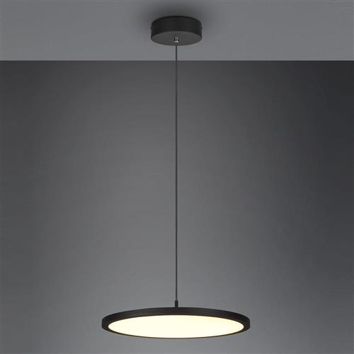 Tray LED Black And White Dimmable Ceiling Pendant 340910132