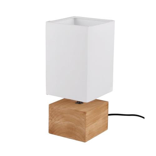 Woody White & Natural Wood Small Table Lamp R50171030