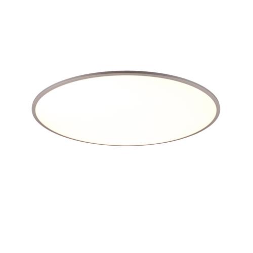 Yuma LED Dimmable Titan And White Flush Ceiling Fitting 641719187