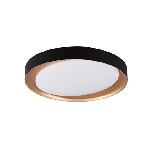 Zeta Black LED Flush Ceiling Fitting R62712402