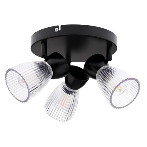 Best Black Triple Ceiling Spotlight ML9973