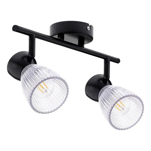 Best Black Two Light Ceiling Spot ML9971