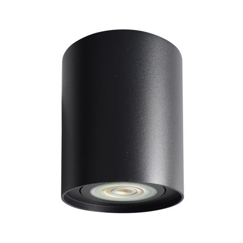 Bima Tubular Black Surface Mounted Ceiling Spotlight ML7011